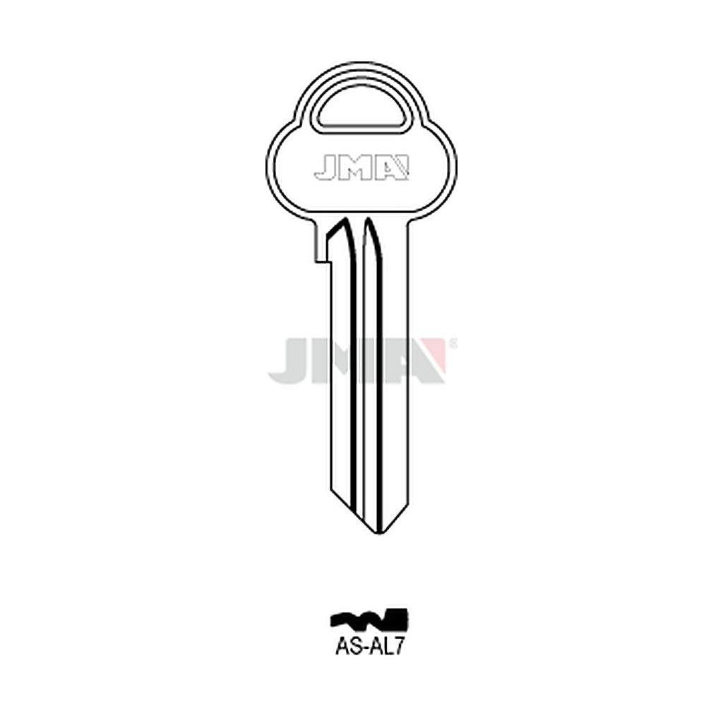 Clé plate ps acier AS-AL7