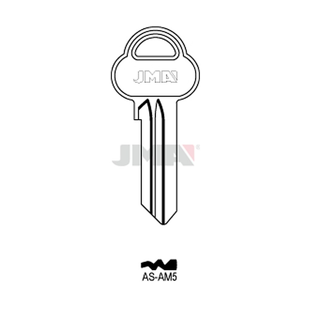 Clé plate ps acier AS-AM5