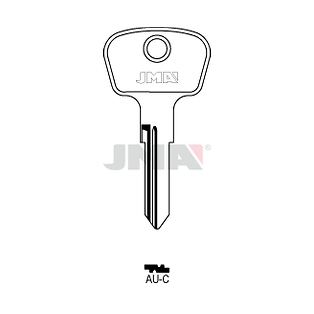Clé plate acier AU-C