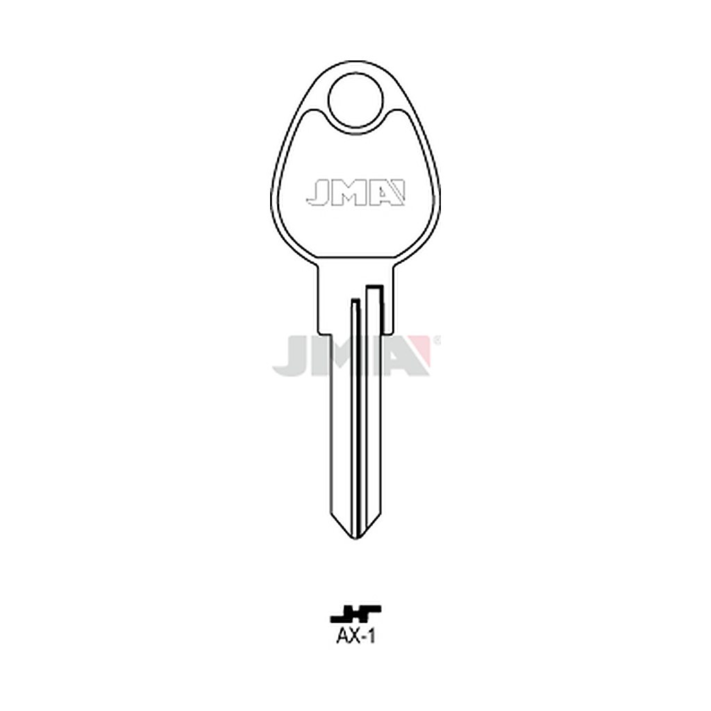 Clé plate acier AX-1