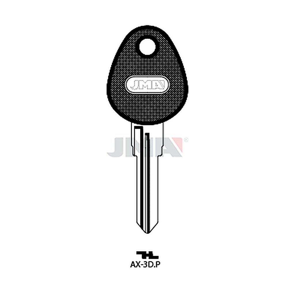 Clé à tête plastique AX-3DP