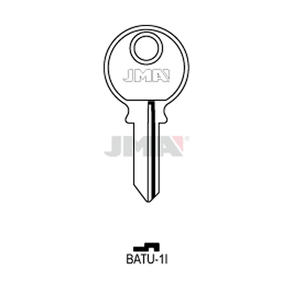 Clé plate acier BATU-1I