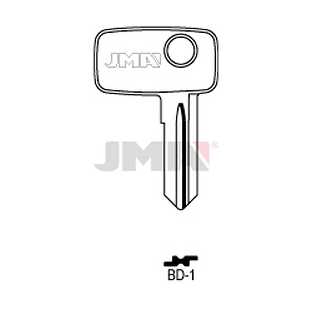 Clé plate acier BD-1