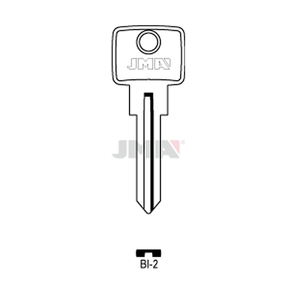 Clé plate acier BI-2