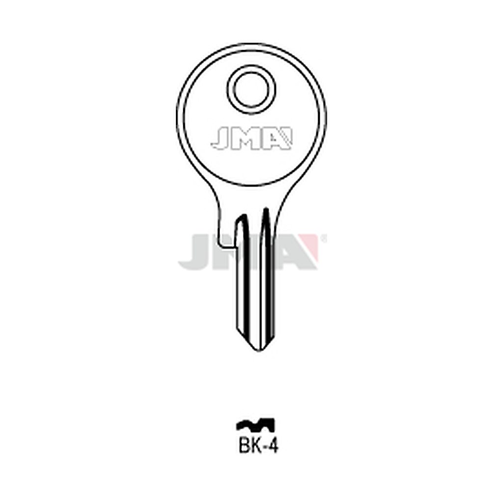 Clé plate acier BK-4