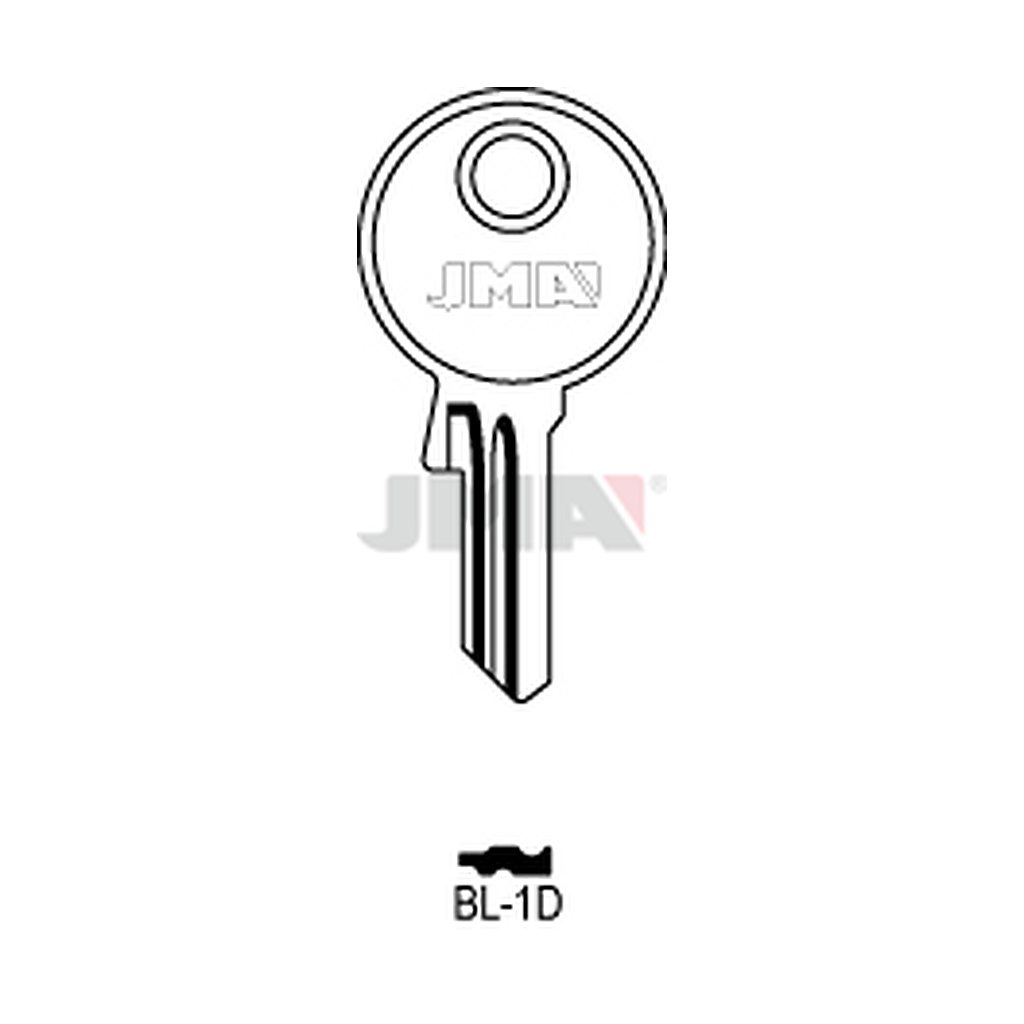 Clé plate acier BL-1D