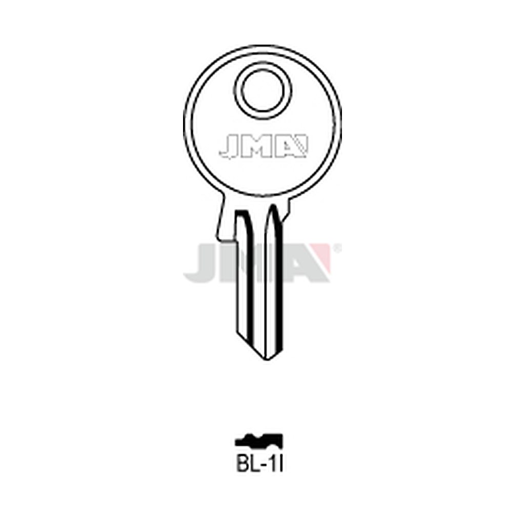 Clé plate acier BL-1I