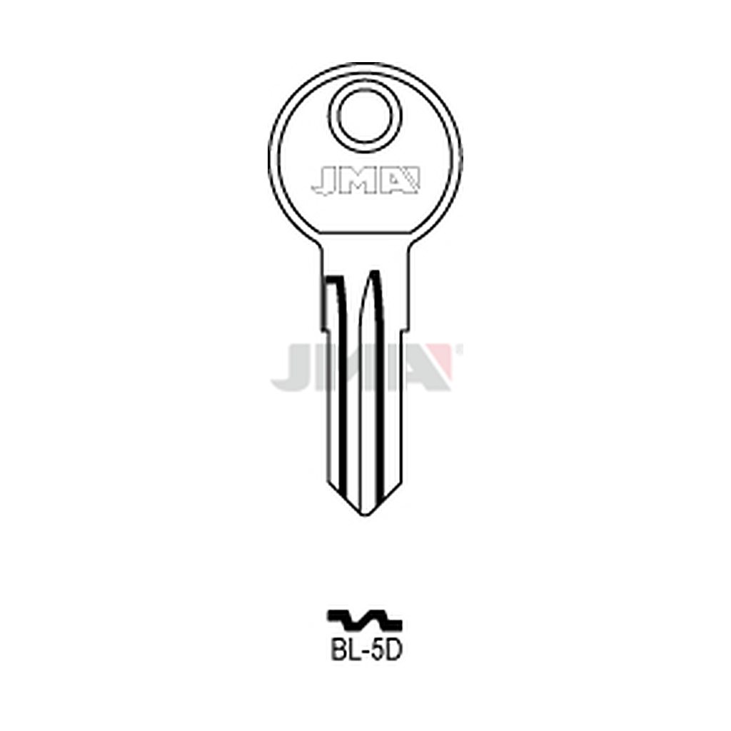 Clé plate acier BL-5D