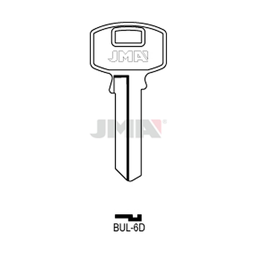 Clé plate acier BUL-6D