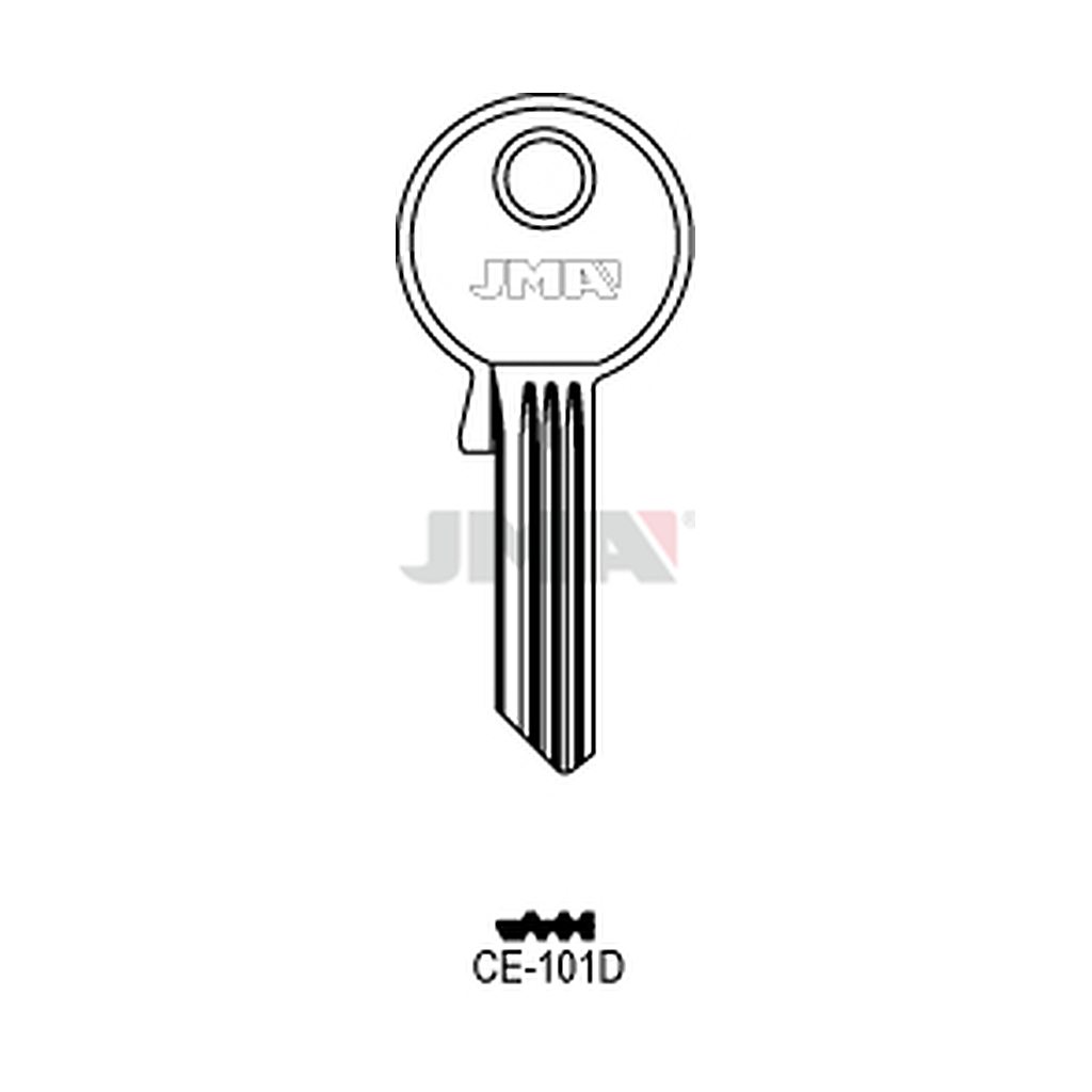 Clé plate ps acier CE-101D