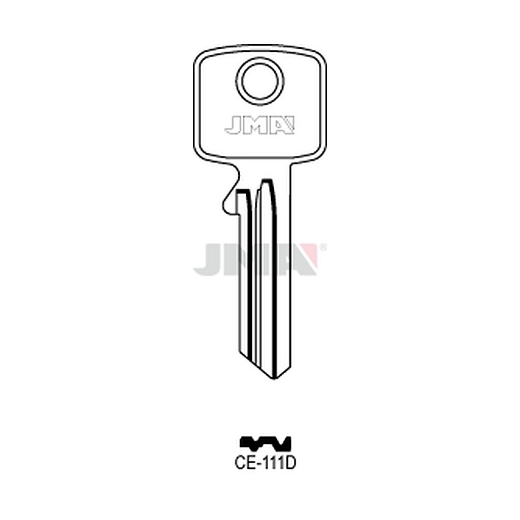 Clé plate ps acier CE-111D