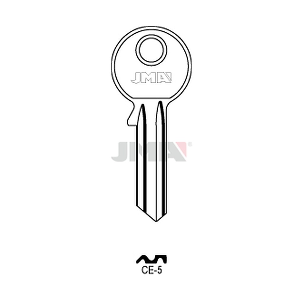 Clé plate acier CE-5
