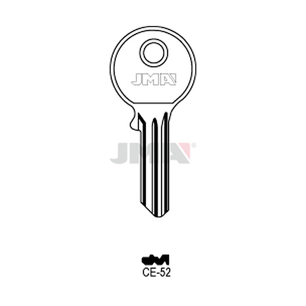 Clé plate ps acier CE-52