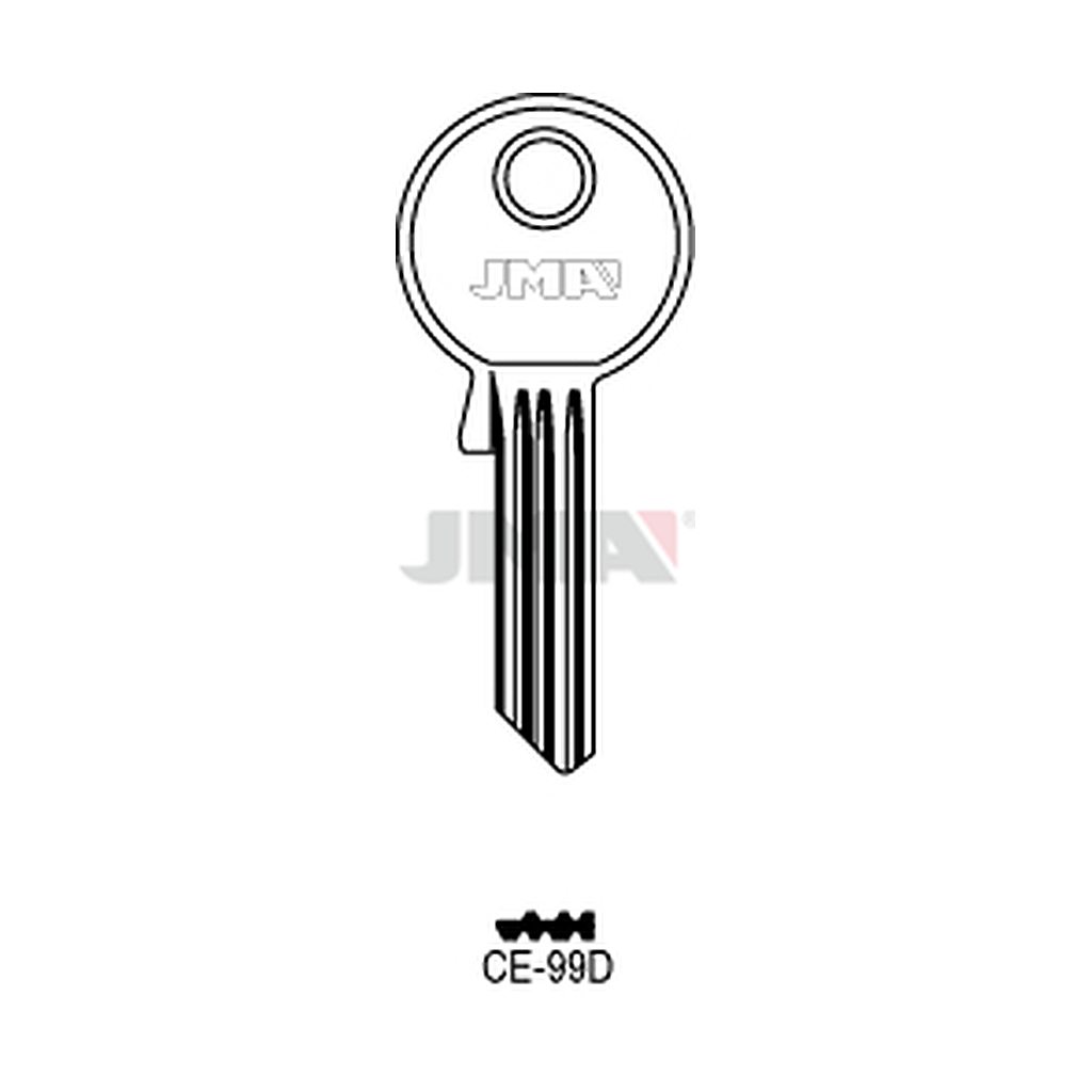 Clé plate ps acier CE-99D