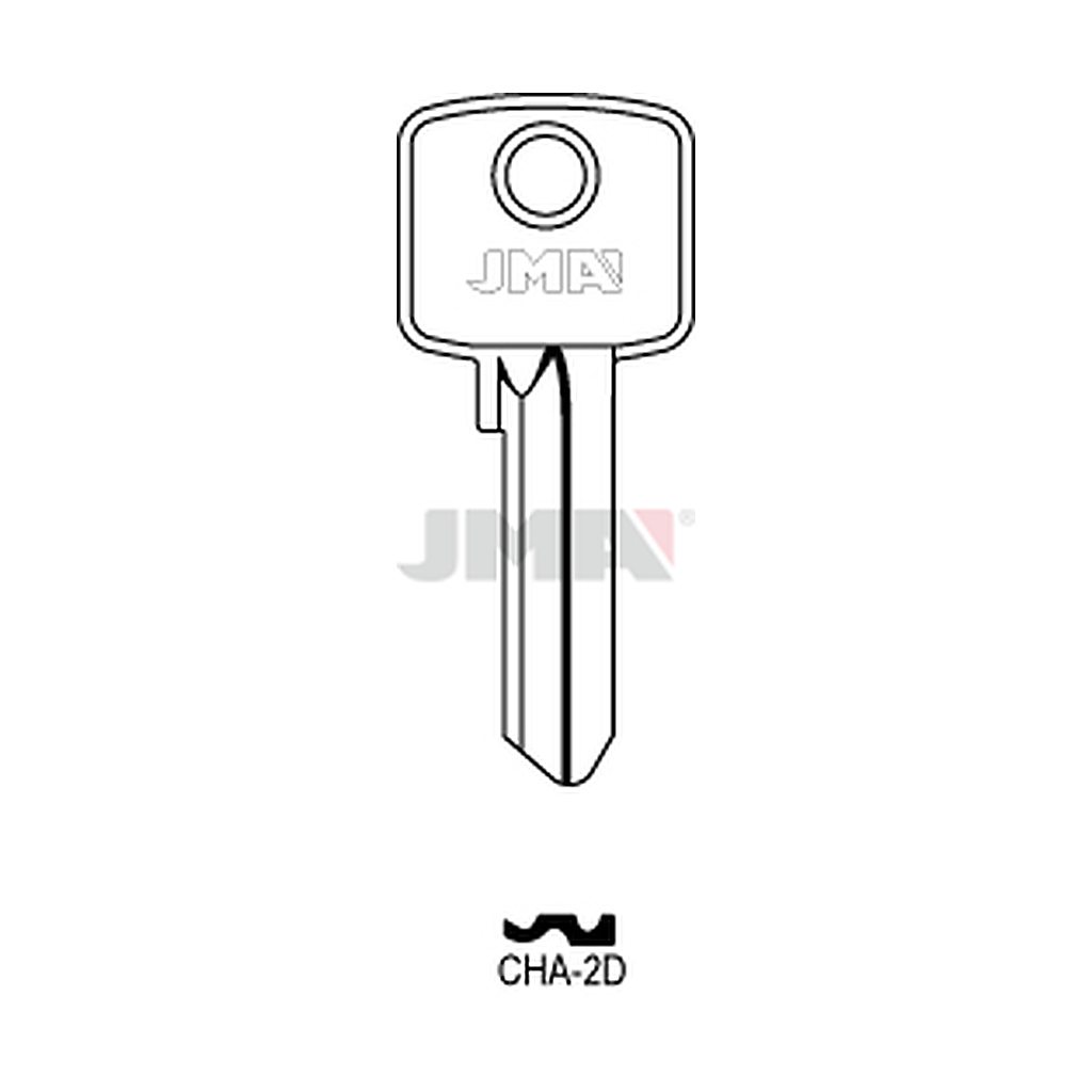 Clé plate acier CHA-2D