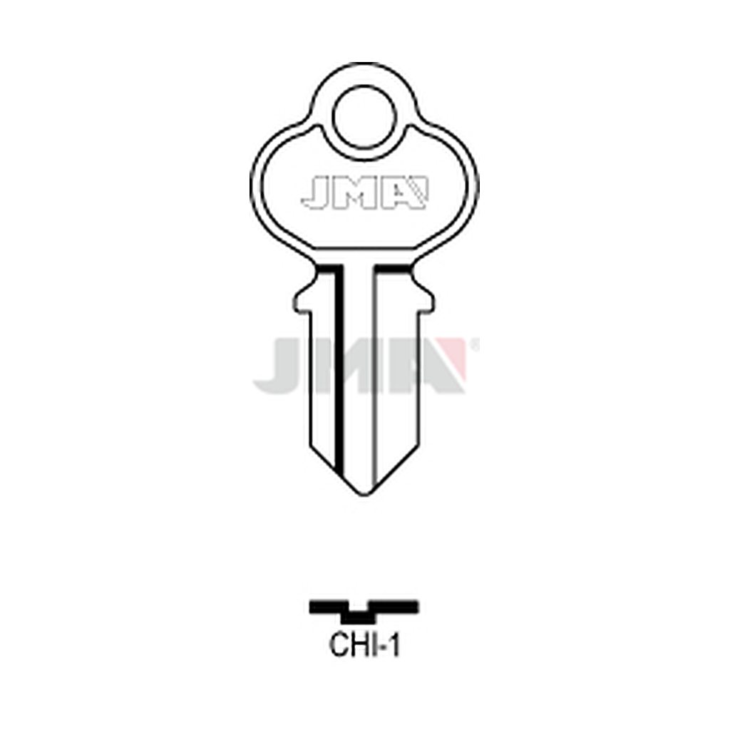 Clé plate acier CHI-1