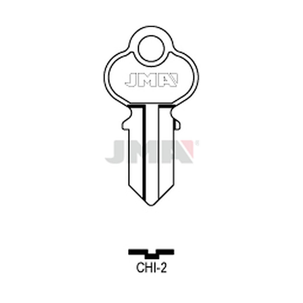 Clé plate acier CHI-2