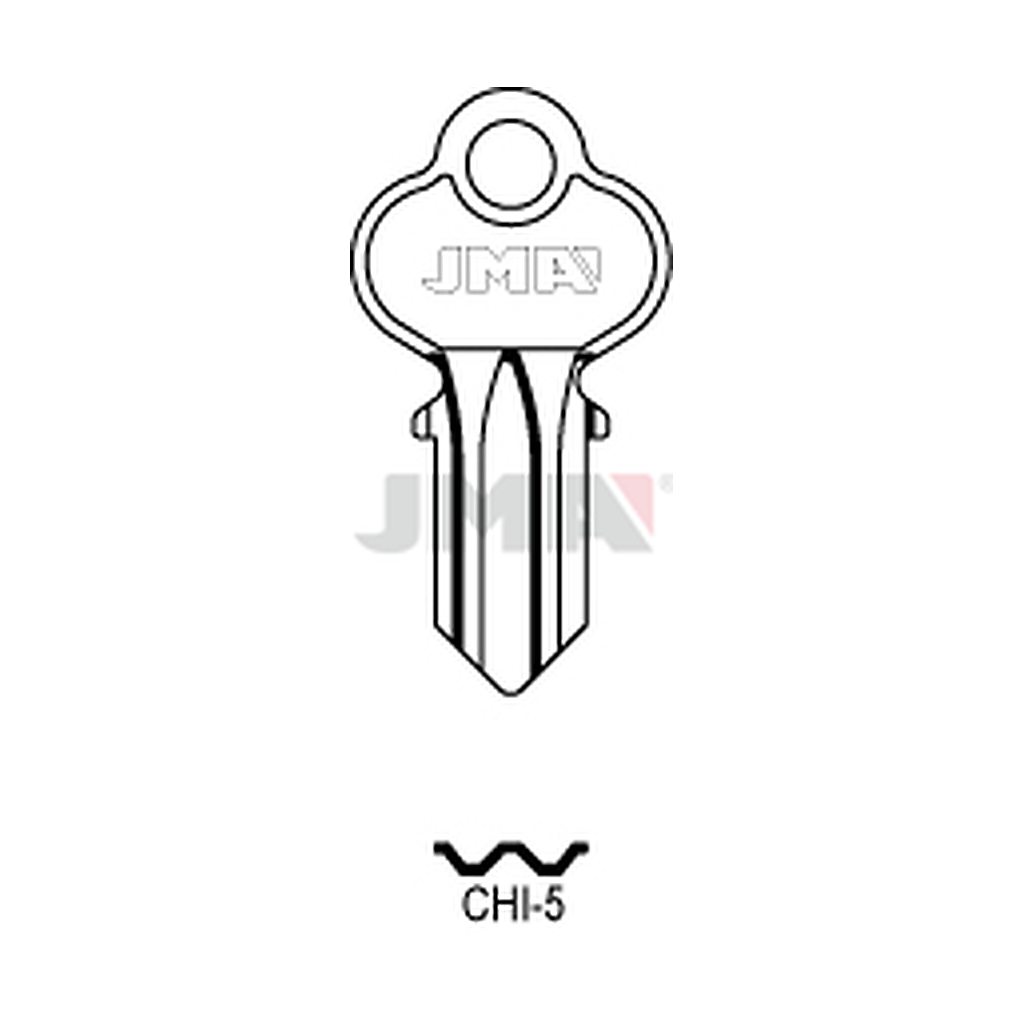 Clé plate acier CHI-5