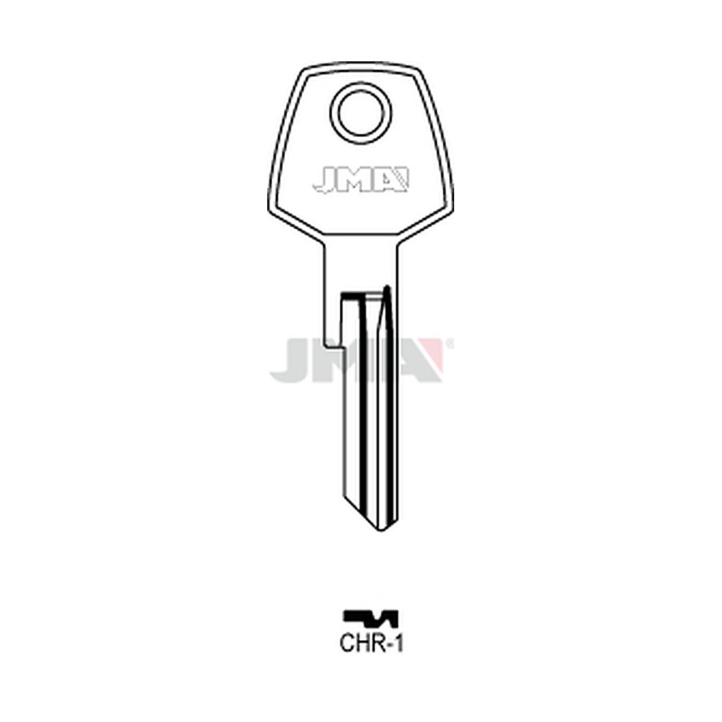 Clé plate acier CHR-1