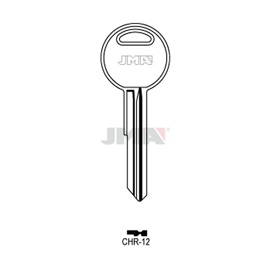 Clé plate acier CHR-12