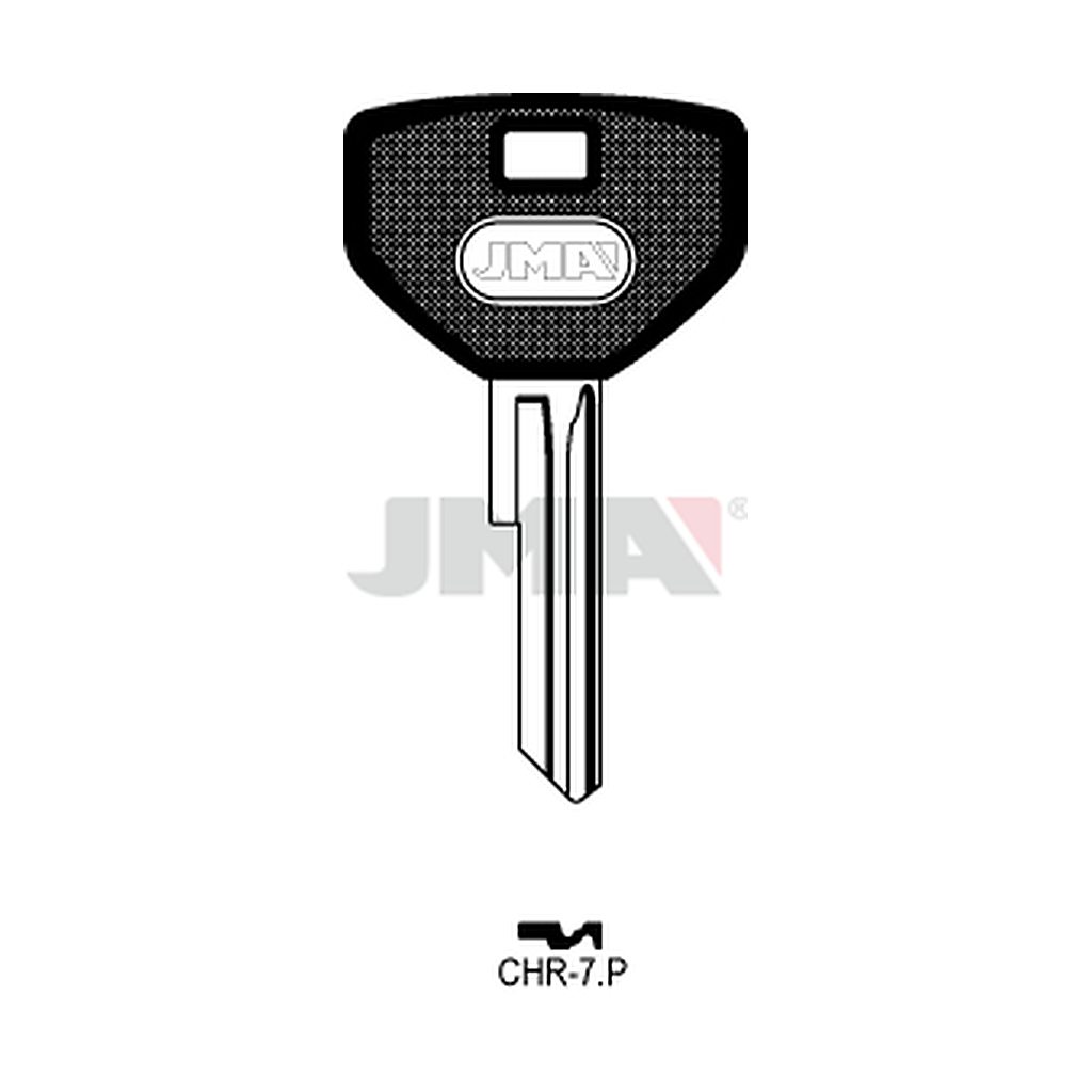 Clé à tête plastique CHR-7P