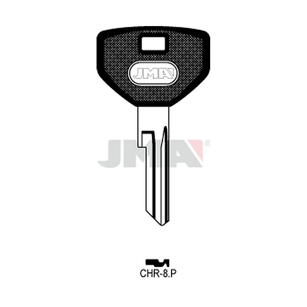 Clé à tête plastique CHR-8P