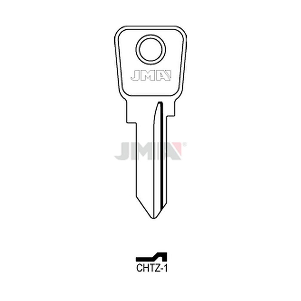 Clé plate acier CHTZ-1