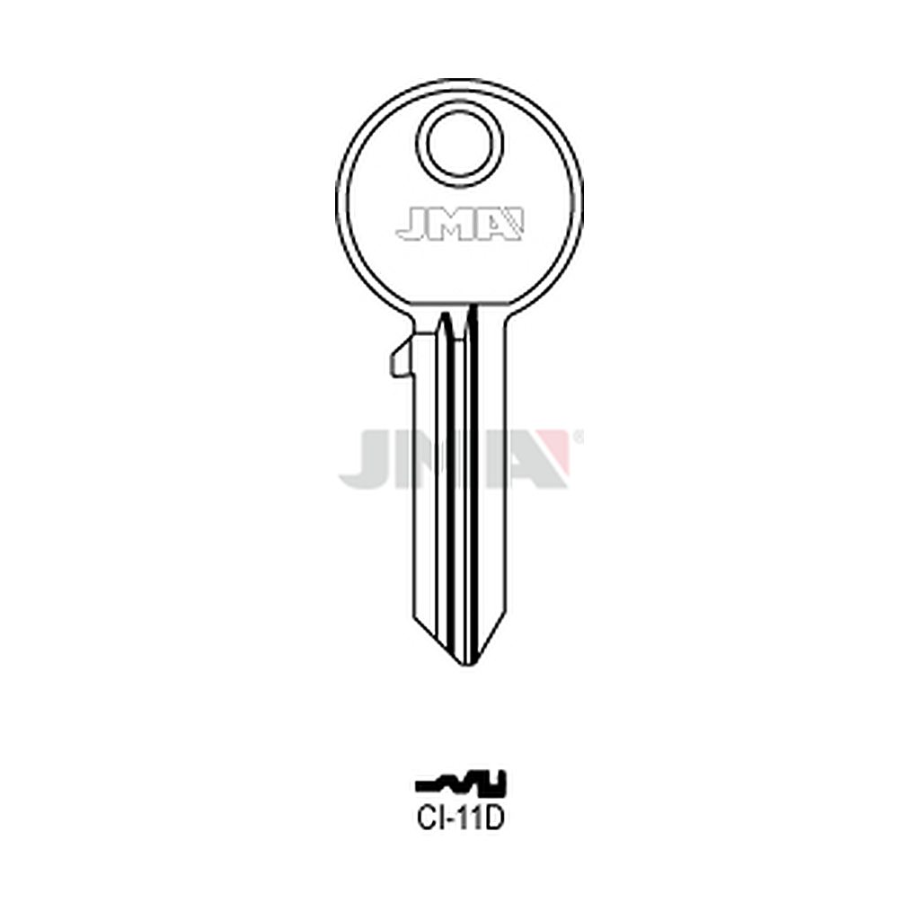 Clé plate acier CI-11D