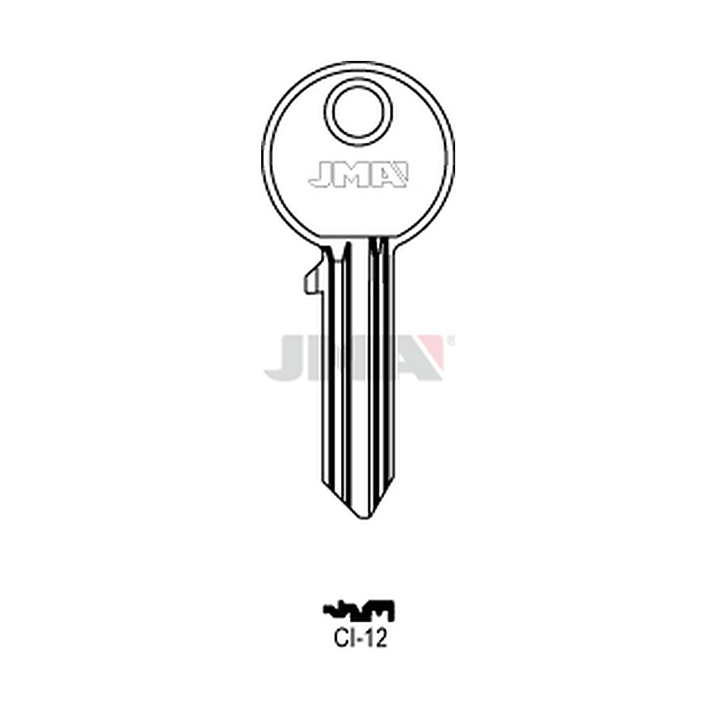 Clé plate acier CI-12