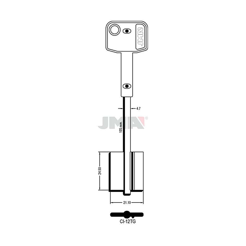 Clé diverse spéciale t3 CI-12TG
