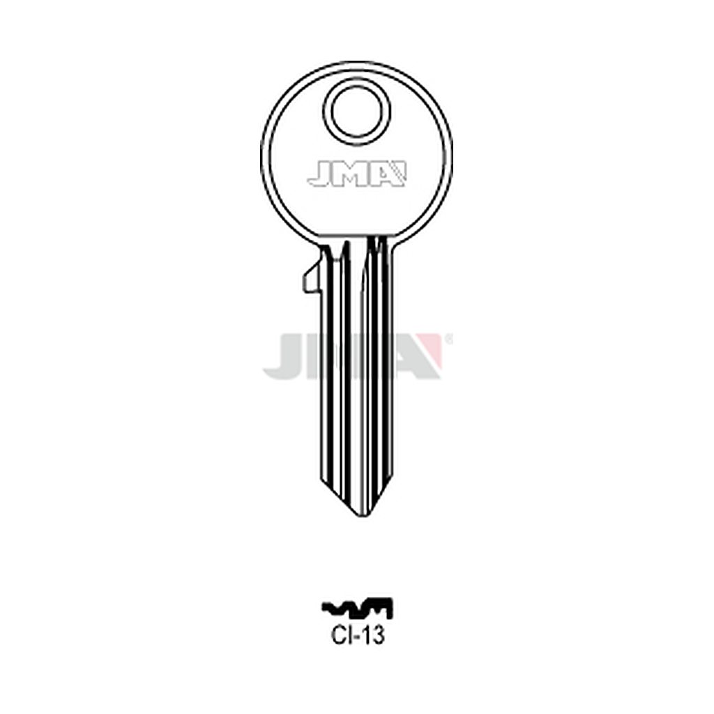 Clé plate acier CI-13