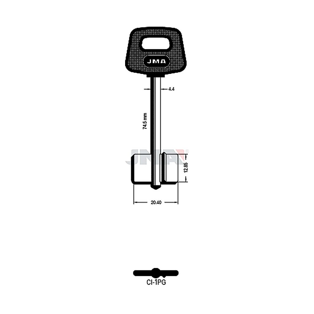 Clé dp tf l 71 a 100 mm CI-1PG