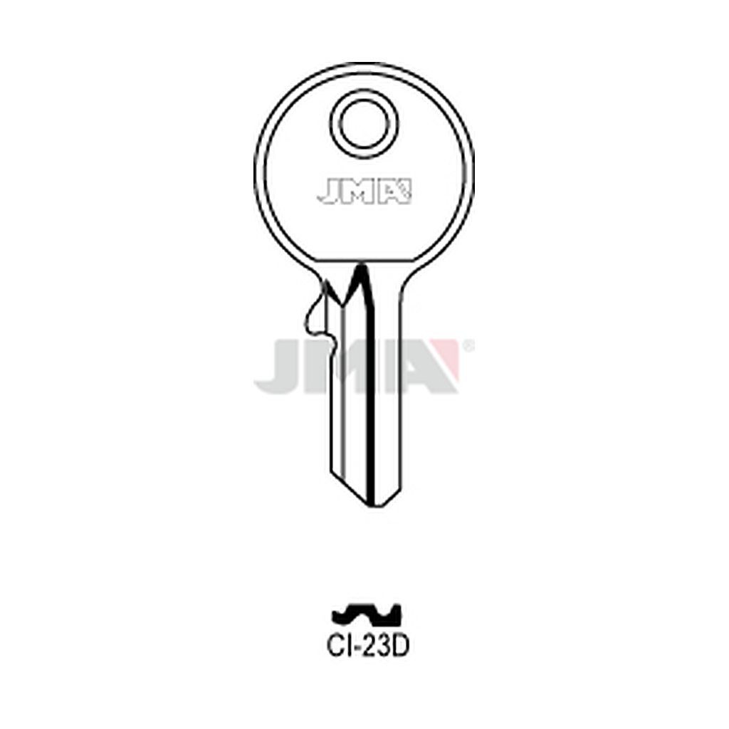 Clé plate laiton CI-23D