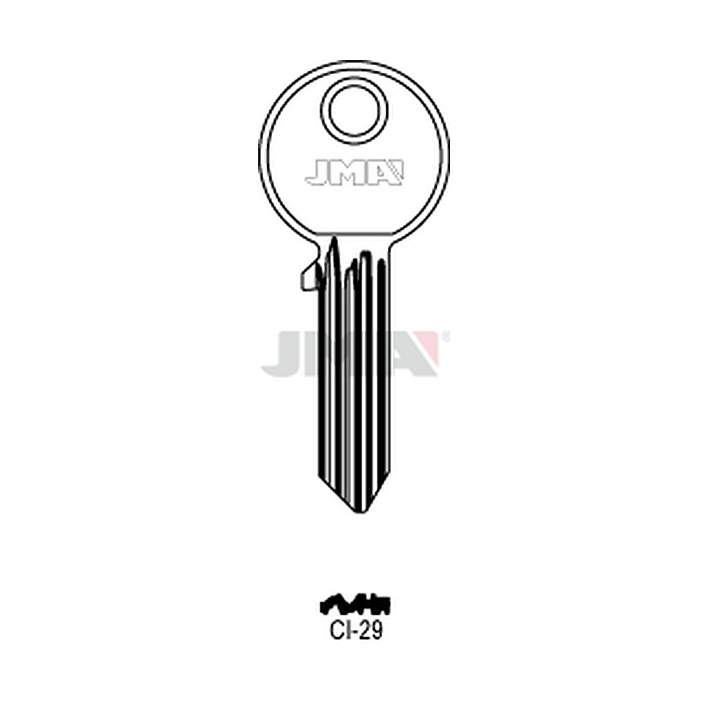 Clé plate acier CI-29