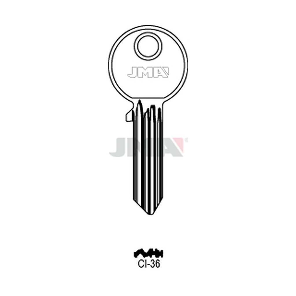 Clé plate acier CI-36
