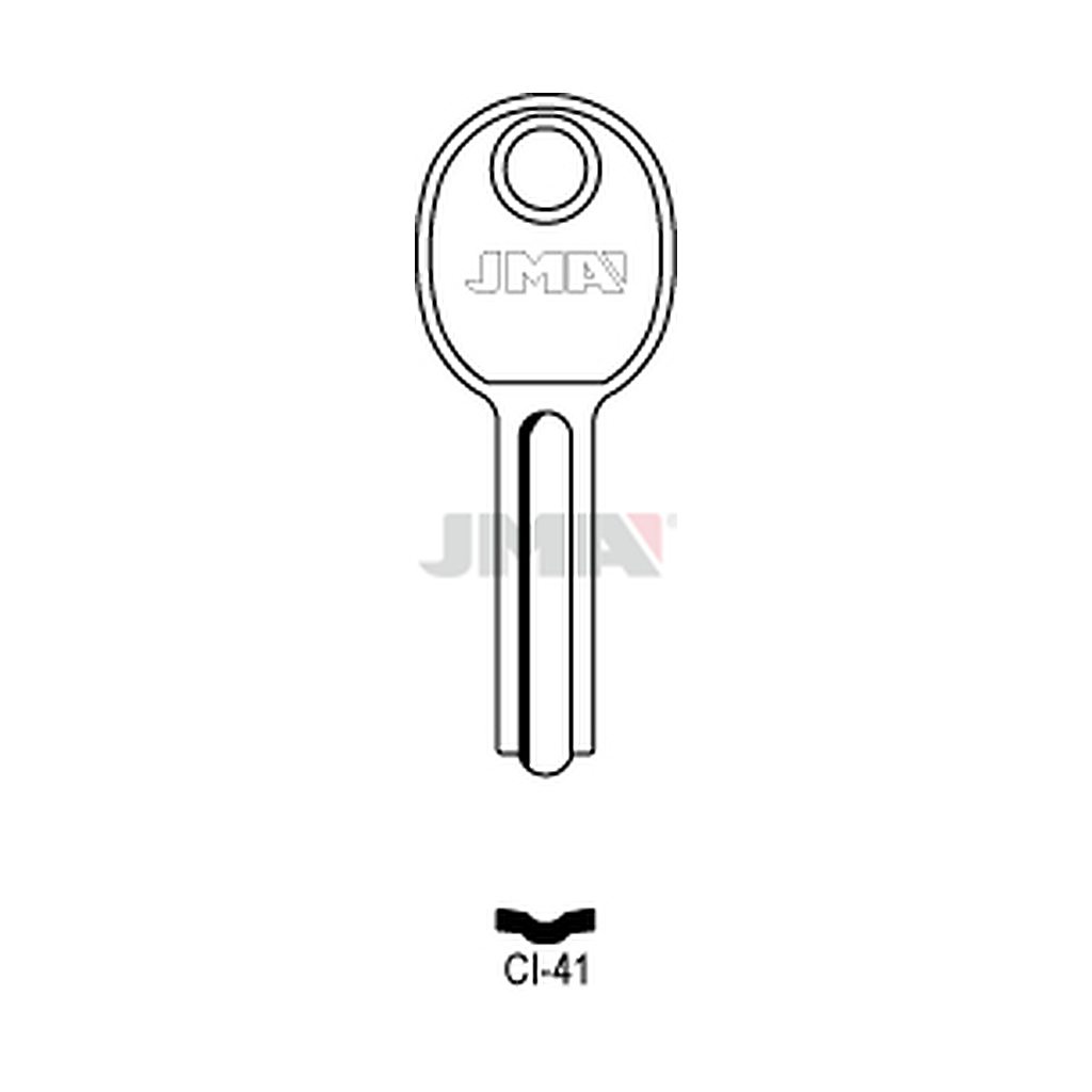 Clé plate acier CI-41