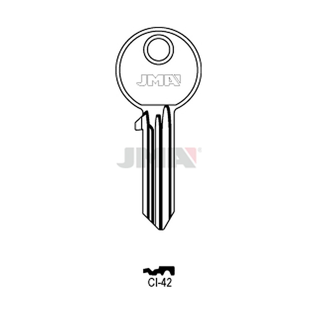Clé plate acier CI-42