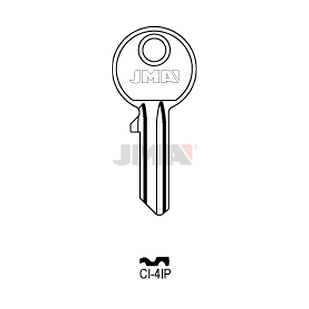 Clé plate acier CI-4IP