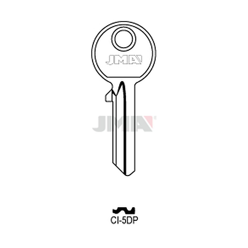 Clé plate acier CI-5DP