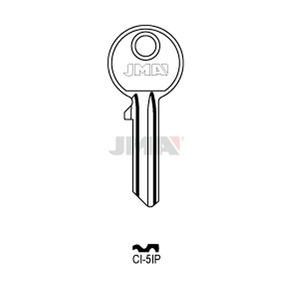 Clé plate acier CI-5IP