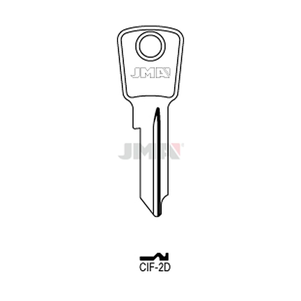 Clé plate acier CIF-2D