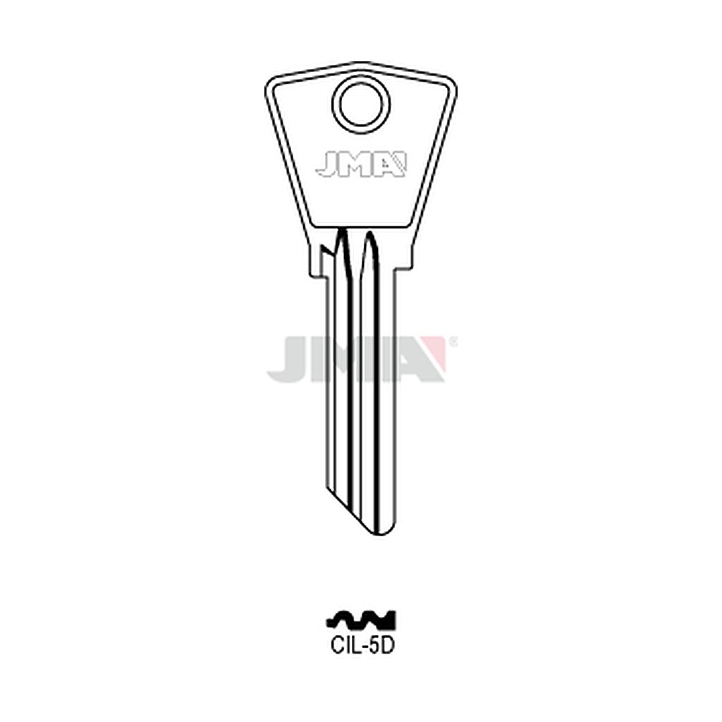 Clé plate ps acier CIL-5D