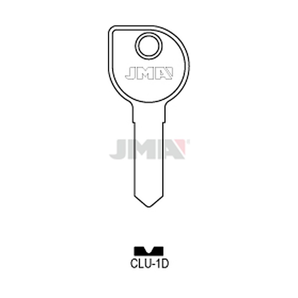 Clé plate acier CLU-1D