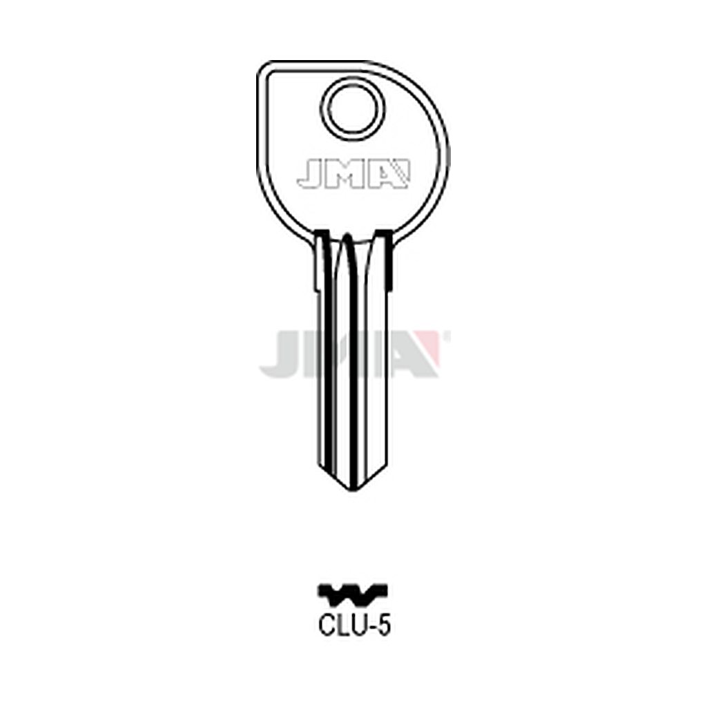 Clé plate laiton CLU-5