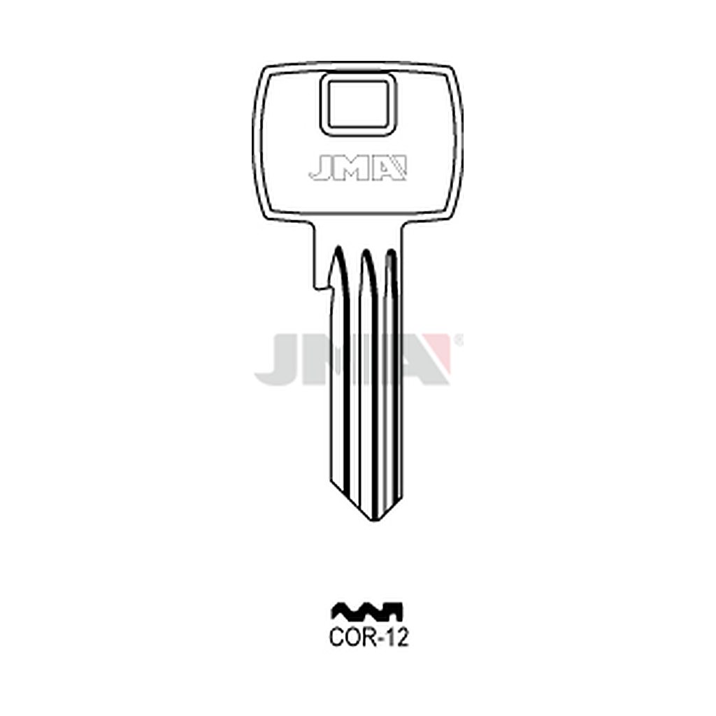Clé plate acier COR-12