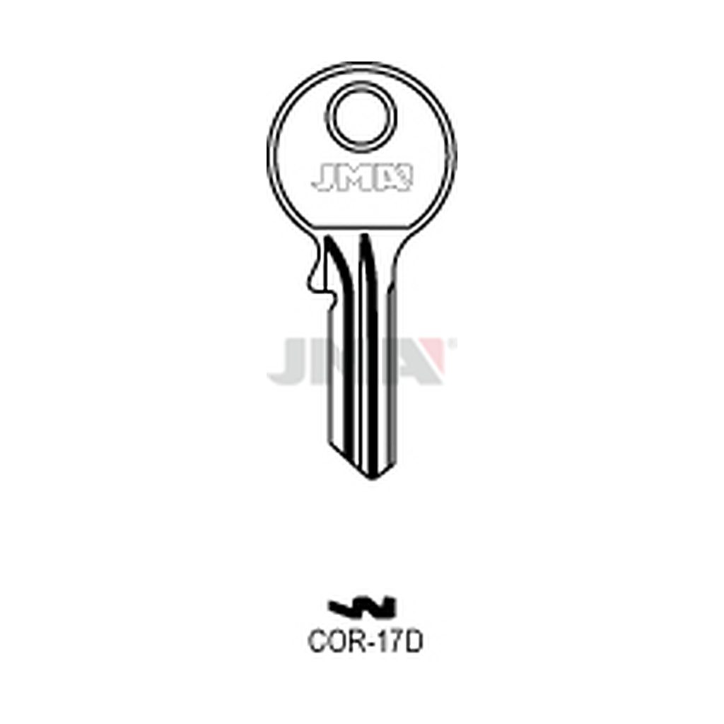Clé plate acier COR-17D