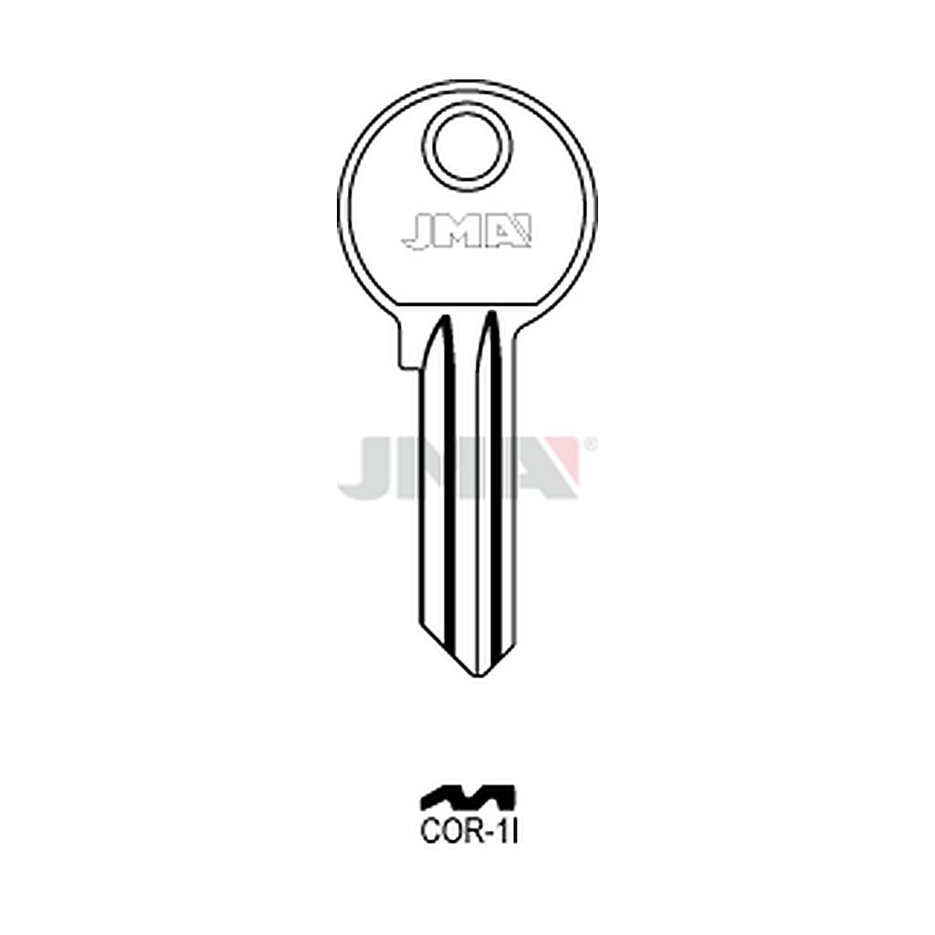 Clé plate acier COR-1I