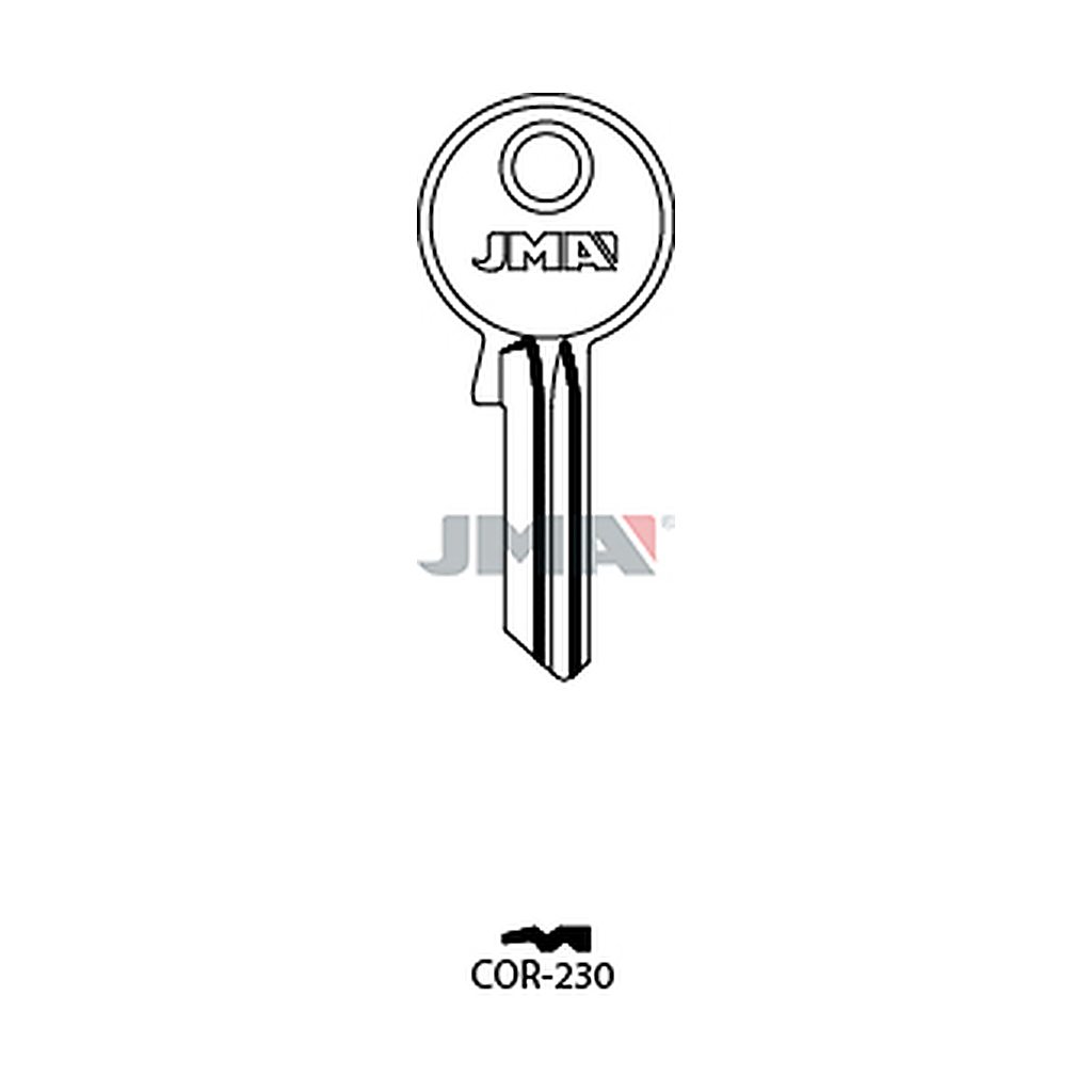 Clé plate acier COR-230