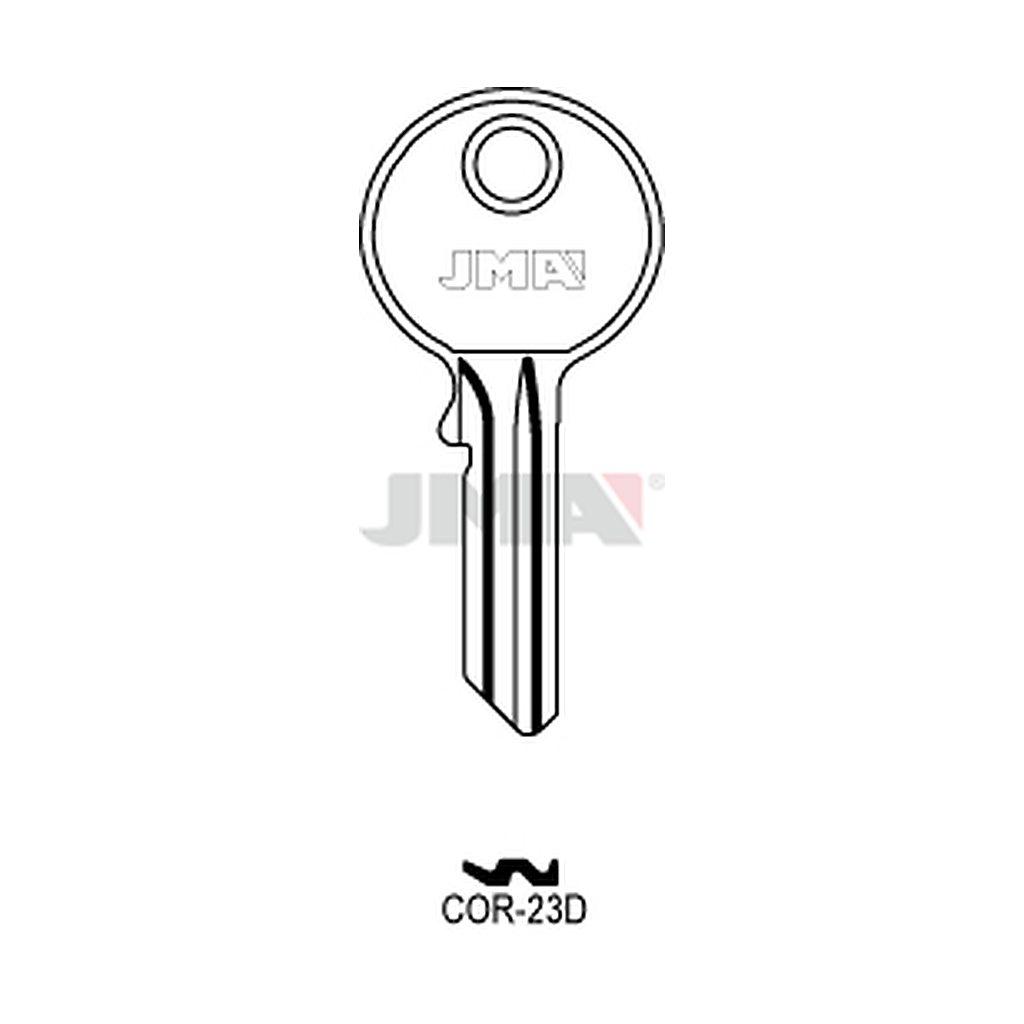 Clé plate ps acier COR-23D
