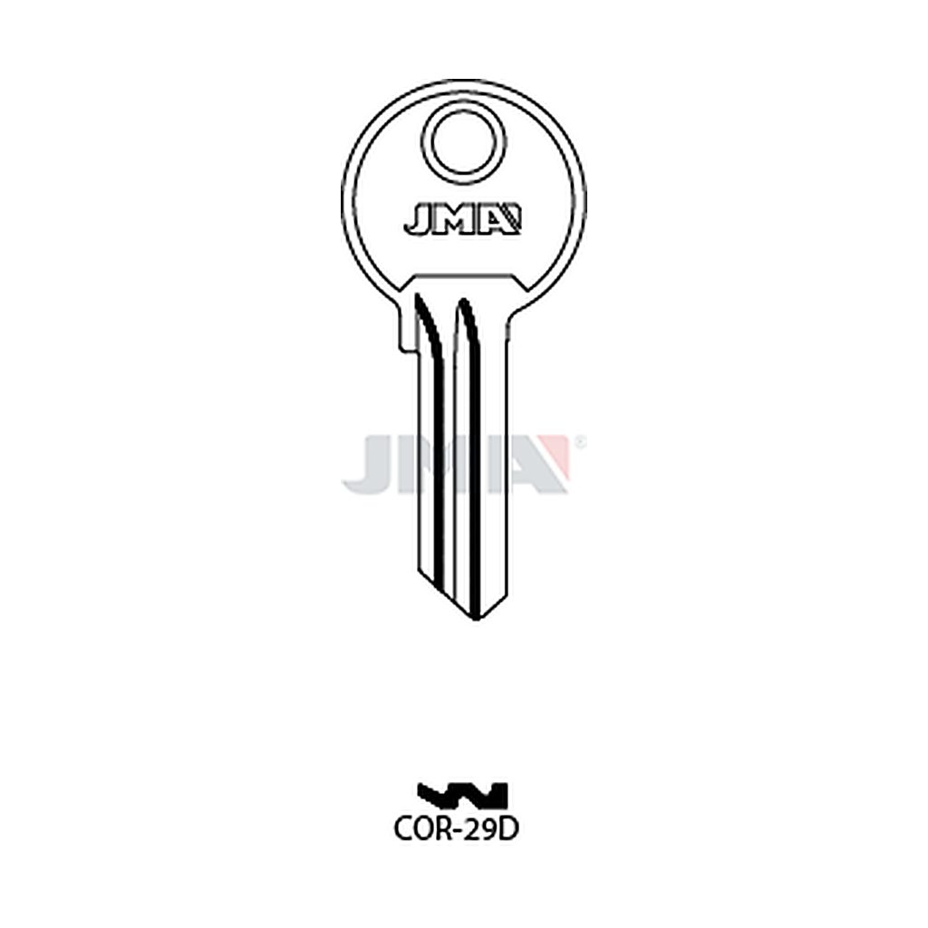 Clé plate acier COR-29D